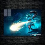 متال پوستر phantom assassin از گیم دوتا2 , dota2 با کد D-399