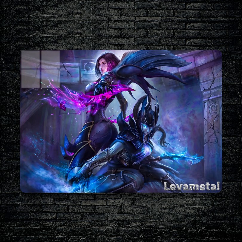 متال پوستر phantom assassin از گیم دوتا2 , dota2 با کد D-400