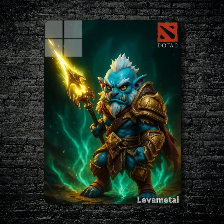 متال پوستر phantom lancer از گیم دوتا2 , dota2 با کد D-402