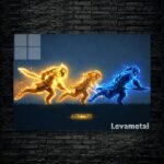 متال پوستر phantom lancer از گیم دوتا2 , dota2 با کد D-407