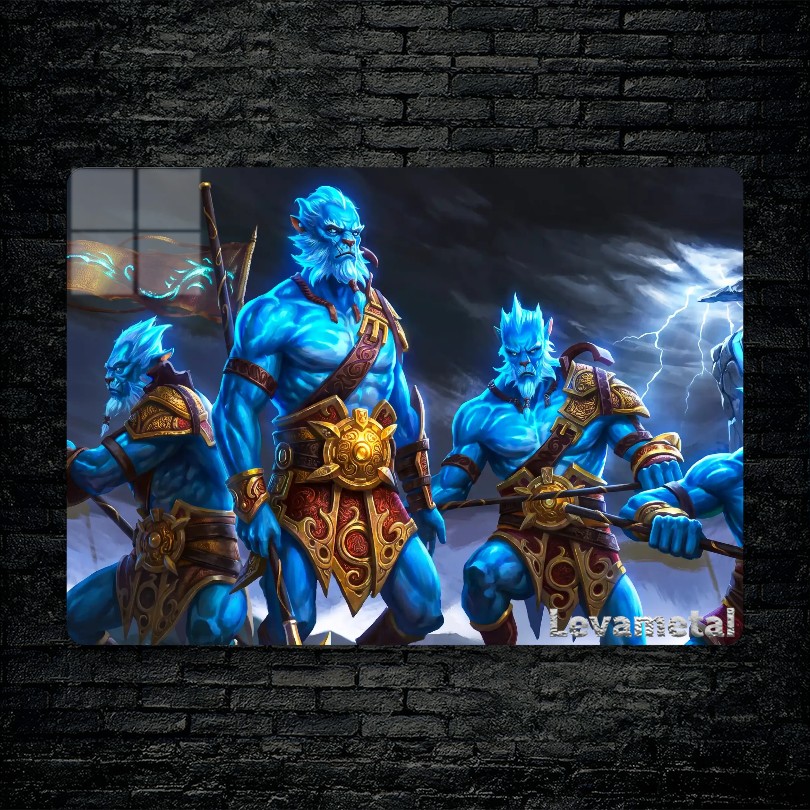 متال پوستر phantom lancer از گیم دوتا2 , dota2 با کد D-410