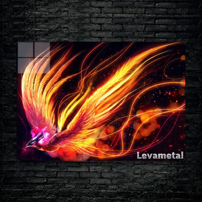 متال پوستر phoenix از گیم دوتا2 , dota2 با کد D-421