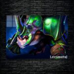 متال پوستر primal beast از گیم دوتا2 , dota2 با کد D-425