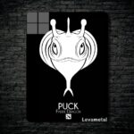 متال پوستر puck از گیم دوتا2 , dota2 با کد D-431