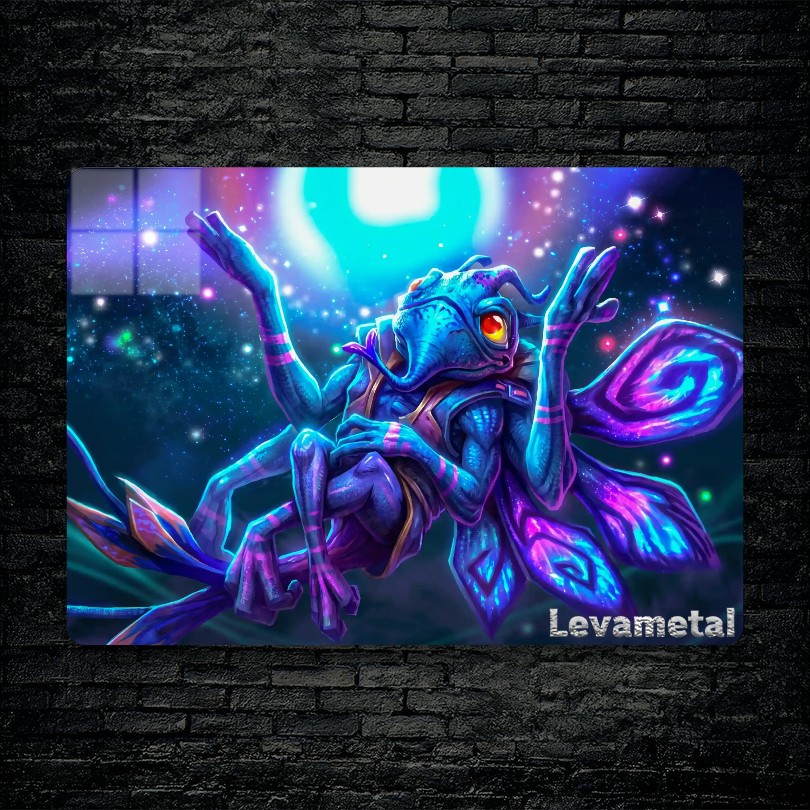 متال پوستر puck از گیم دوتا2 , dota2 با کد D-436