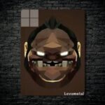 متال پوستر pudge از گیم دوتا2 , dota2 با کد D-441
