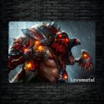 متال پوستر pudge از گیم دوتا2 , dota2 با کد D-448