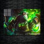 متال پوستر pudge از گیم دوتا2 , dota2 با کد D-453