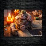 متال پوستر pudge از گیم دوتا2 , dota2 با کد D-455