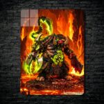 متال پوستر pudge از گیم دوتا2 , dota2 با کد D-461