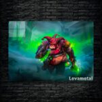 متال پوستر pudge از گیم دوتا2 , dota2 با کد D-479
