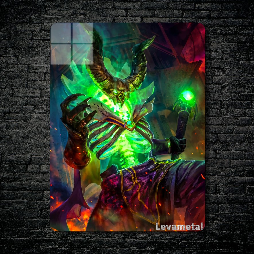 متال پوستر pugna از گیم دوتا2 , dota2 با کد D-496