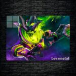 متال پوستر pugna از گیم دوتا2 , dota2 با کد D-498