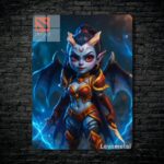 متال پوستر queen of pain از گیم دوتا2 , dota2 با کد D-505