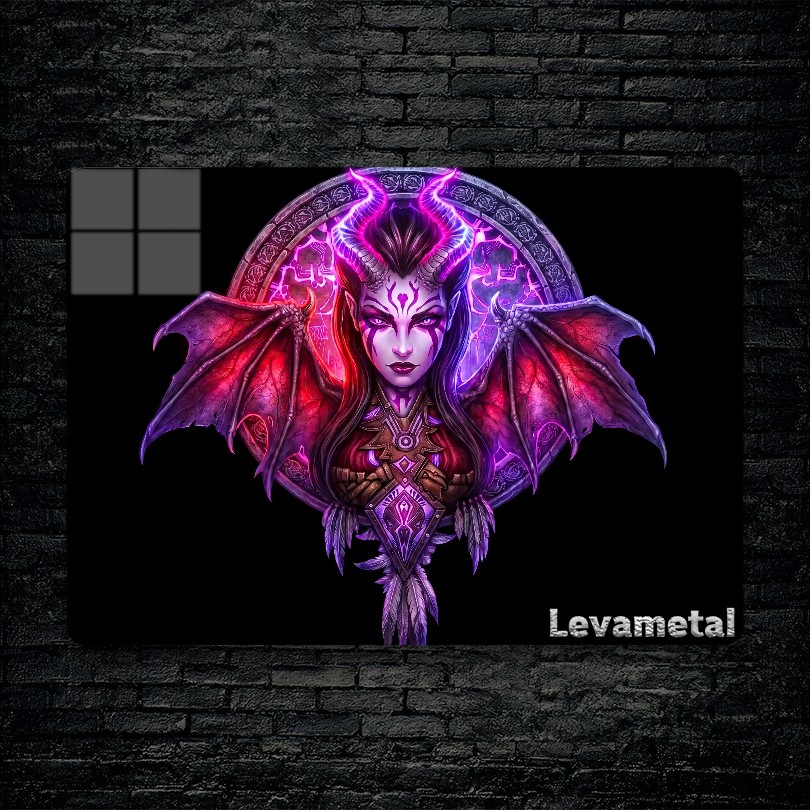 متال پوستر queen of pain از گیم دوتا2 , dota2 با کد D-512