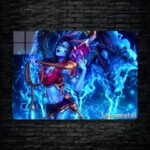 متال پوستر queen of pain از گیم دوتا2 , dota2 با کد D-514