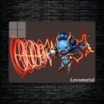 متال پوستر queen of pain از گیم دوتا2 , dota2 با کد D-521