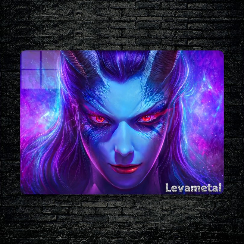 متال پوستر queen of pain از گیم دوتا2 , dota2 با کد D-523