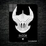 متال پوستر razor از گیم دوتا2 , dota2 با کد D-529