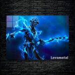 متال پوستر razor از گیم دوتا2 , dota2 با کد D-534