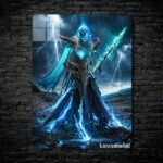 متال پوستر razor از گیم دوتا2 , dota2 با کد D-537