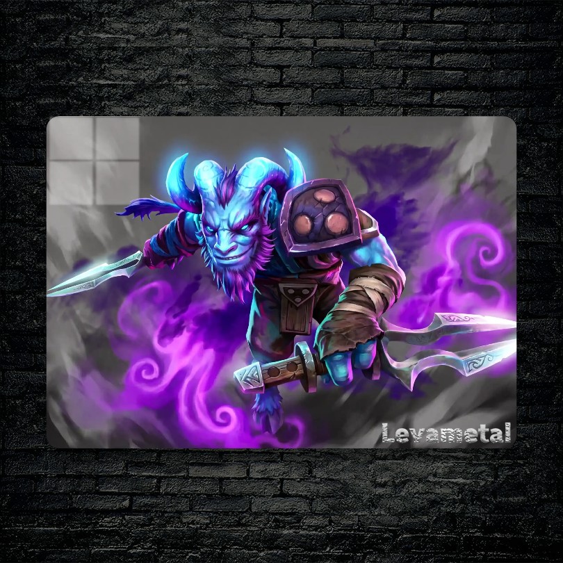 متال پوستر riki از گیم دوتا2 , dota2 با کد D-545
