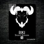 متال پوستر riki از گیم دوتا2 , dota2 با کد D-548