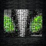 متال پوستر rubick از گیم دوتا2 , dota2 با کد D-557
