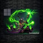 متال پوستر rubick از گیم دوتا2 , dota2 با کد D-570