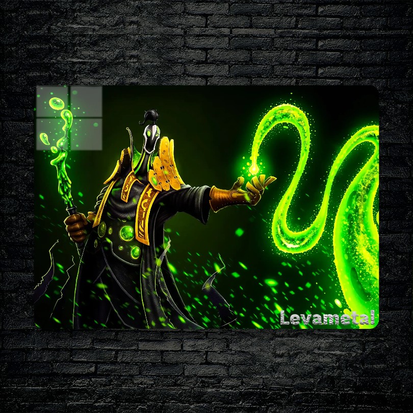 متال پوستر rubick از گیم دوتا2 , dota2 با کد D-571