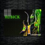 متال پوستر rubick از گیم دوتا2 , dota2 با کد D-579