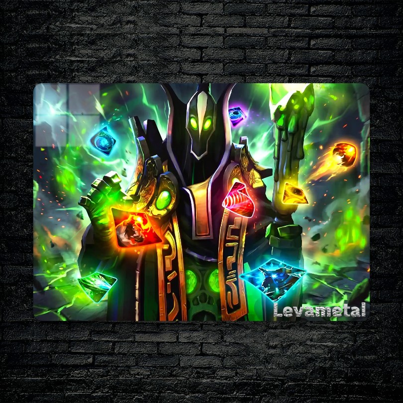 متال پوستر rubick از گیم دوتا2 , dota2 با کد D-584