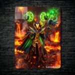 متال پوستر rubick از گیم دوتا2 , dota2 با کد D-589
