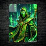 متال پوستر rubick از گیم دوتا2 , dota2 با کد D-603