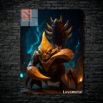 متال پوستر sand king از گیم دوتا2 , dota2 با کد D-607