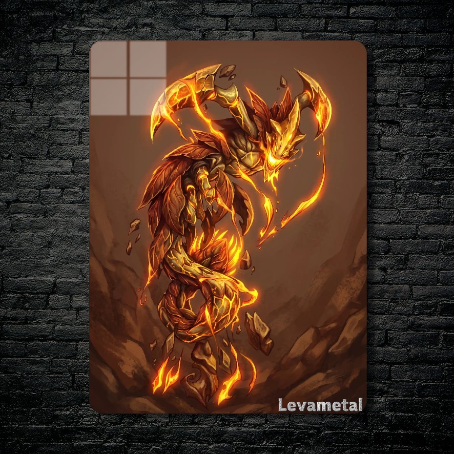 متال پوستر sand king از گیم دوتا2 , dota2 با کد D-610