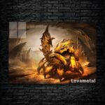 متال پوستر sand king از گیم دوتا2 , dota2 با کد D-611