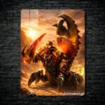 متال پوستر sand king از گیم دوتا2 , dota2 با کد D-618