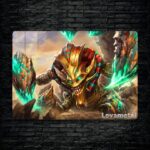 متال پوستر sand king از گیم دوتا2 , dota2 با کد D-623