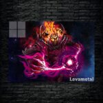 متال پوستر shadow demon از گیم دوتا2 , dota2 با کد D-626