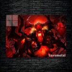 متال پوستر Shadow fiend از گیم دوتا2 , dota2 با کد D-643