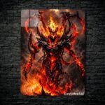 متال پوستر Shadow fiend از گیم دوتا2 , dota2 با کد D-646