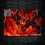 متال پوستر Shadow fiend از گیم دوتا2 , dota2 با کد D-651