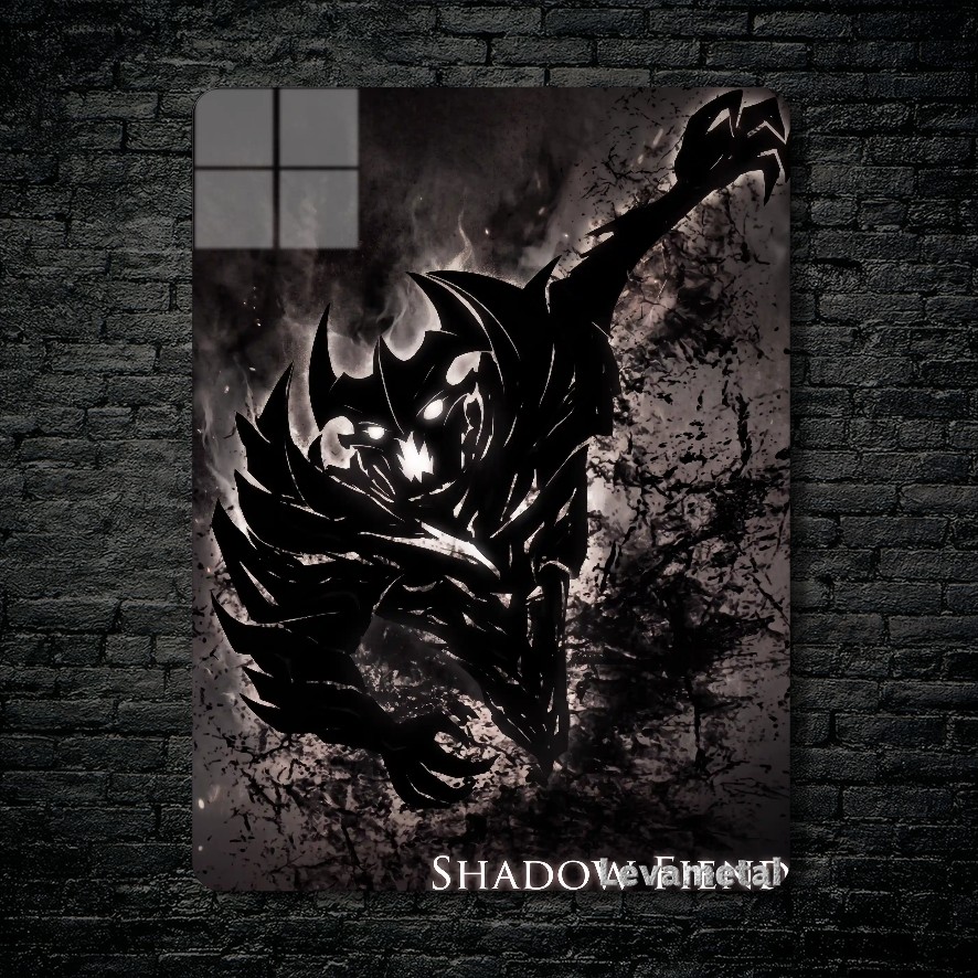 متال پوستر Shadow fiend از گیم دوتا2 , dota2 با کد D-665