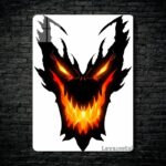 متال پوستر Shadow fiend از گیم دوتا2 , dota2 با کد D-666