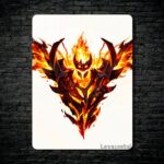متال پوستر Shadow fiend از گیم دوتا2 , dota2 با کد D-667