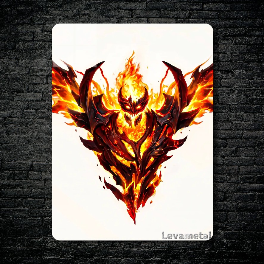 متال پوستر Shadow fiend از گیم دوتا2 , dota2 با کد D-667