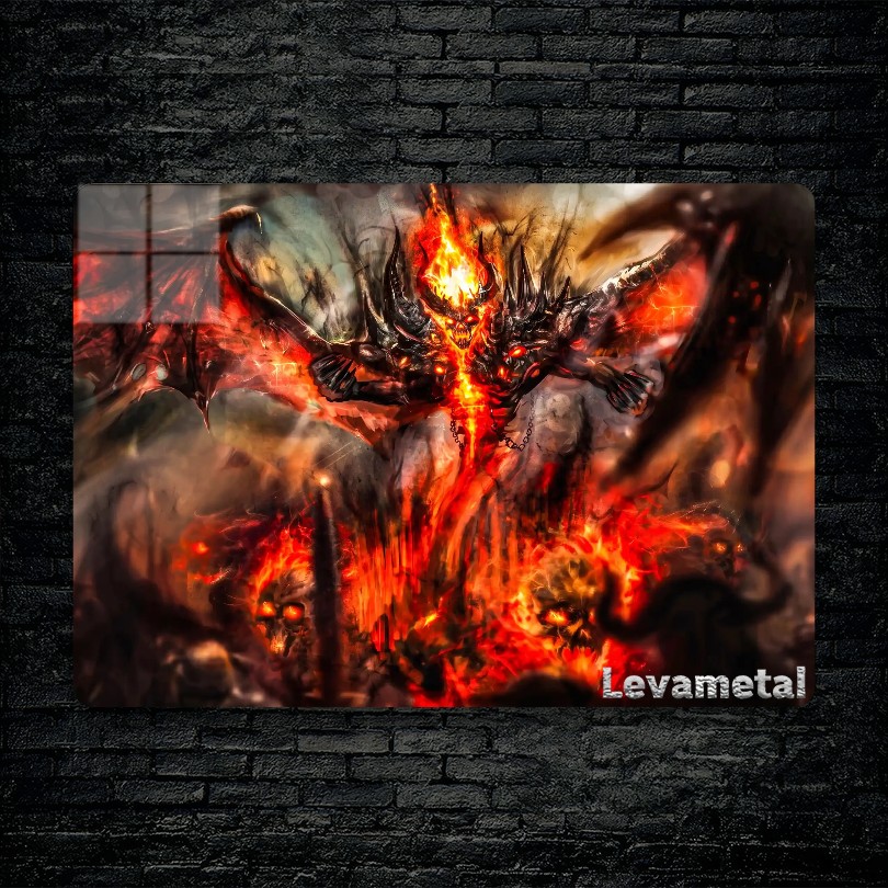 متال پوستر Shadow fiend از گیم دوتا2 , dota2 با کد D-668