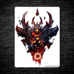 متال پوستر Shadow fiend از گیم دوتا2 , dota2 با کد D-675