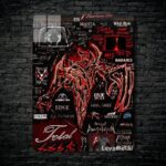 متال پوستر Shadow fiend از گیم دوتا2 , dota2 با کد D-682